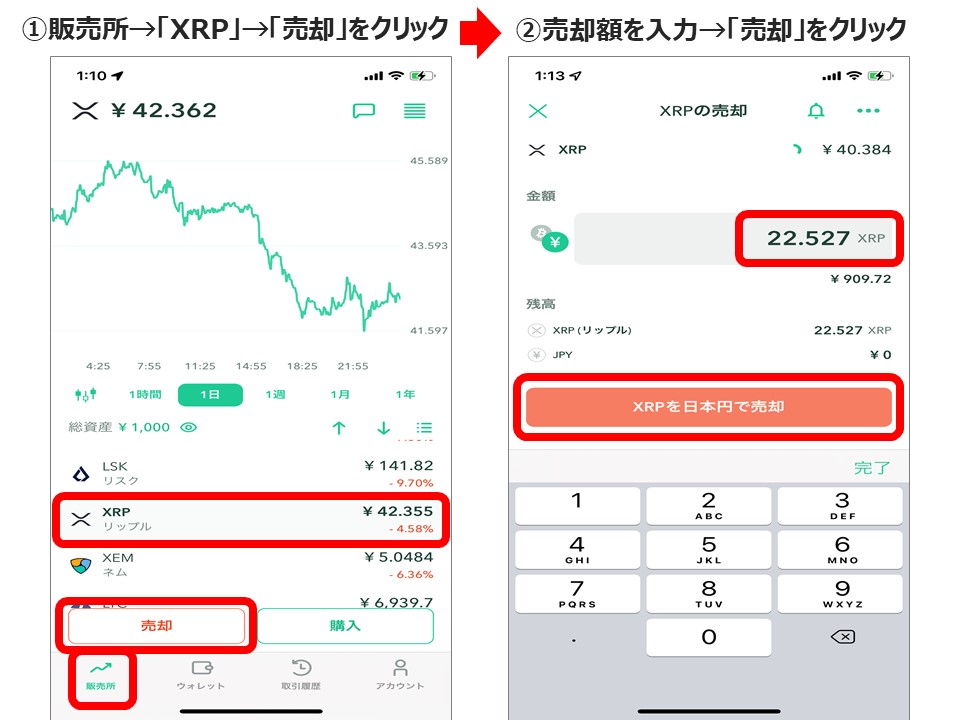 売却1
