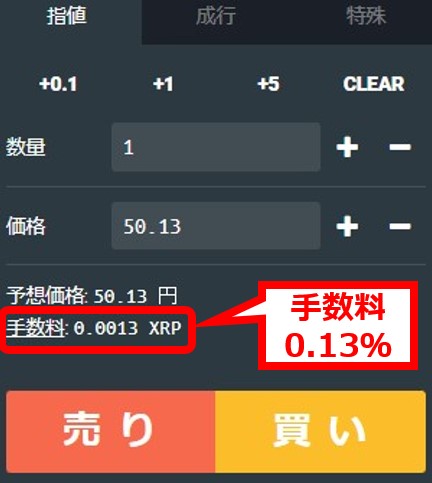 取引所手数料